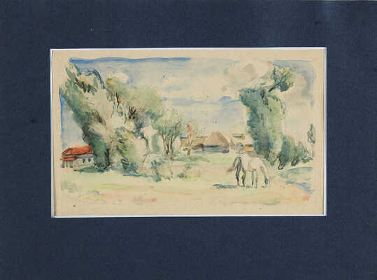 Суханов Борис Фёдорович. Этюд